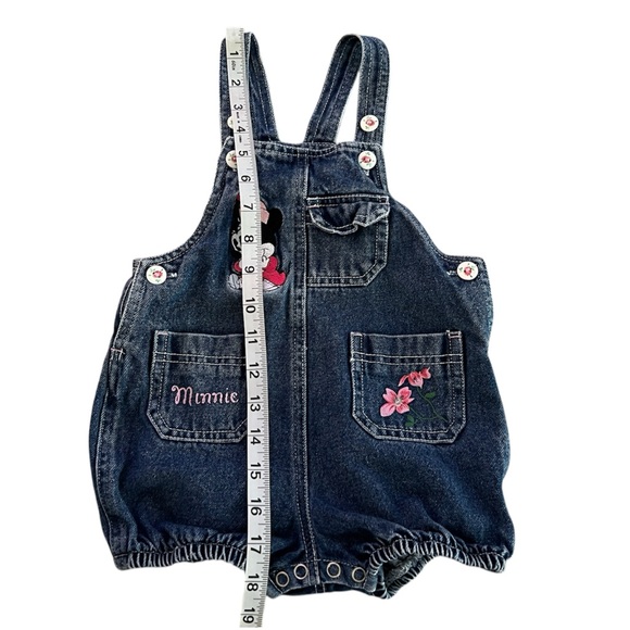 Vintage Mickey & Co Disney Blue Shortalls - Picture 8 of 9